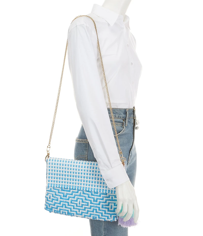 Squeeze De Citron Sconset In Sky Clutch Bag