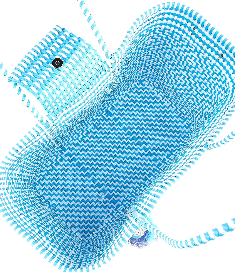 Squeeze De Citron Sconset In Sky Weekender Tote Bag