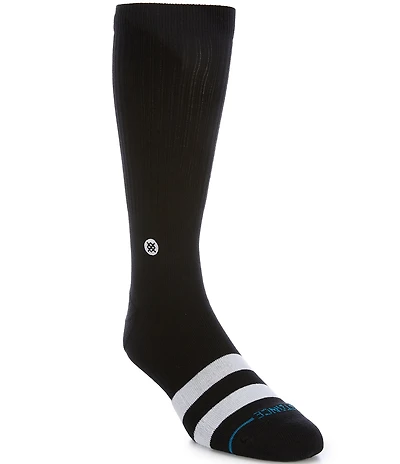 Stance Big & Tall Striped Signature Logo Crew Socks