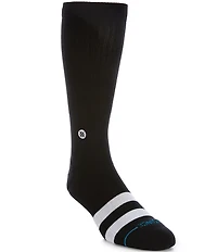 Stance Big & Tall Striped Signature Logo Crew Socks