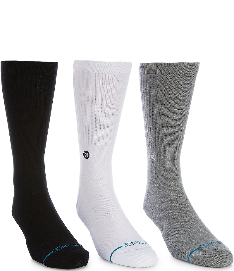 Stance Big & Tall Icon Crew Socks 3-Pack