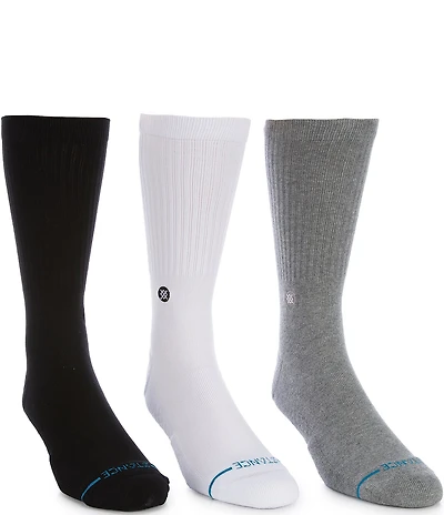 Stance Big & Tall Icon Crew Socks 3-Pack