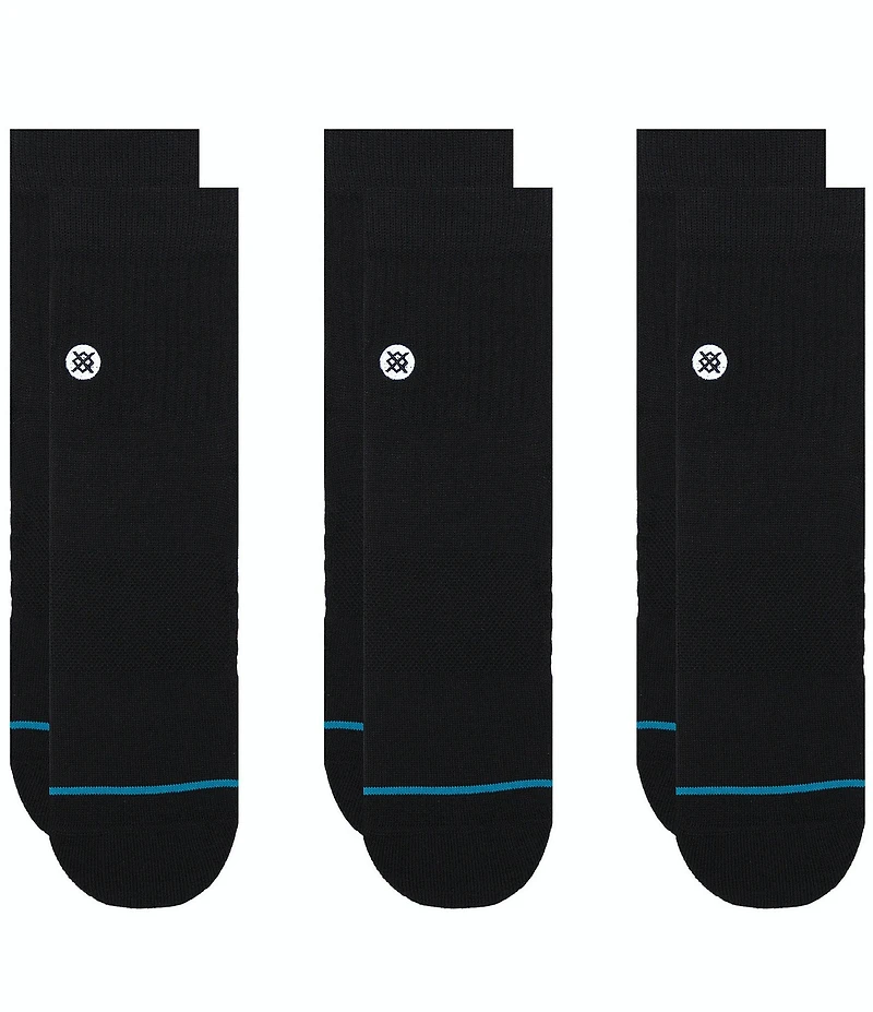 Stance Big & Tall Icon Quarter Socks 3-Pack