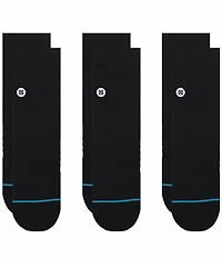 Stance Big & Tall Icon Quarter Socks 3-Pack