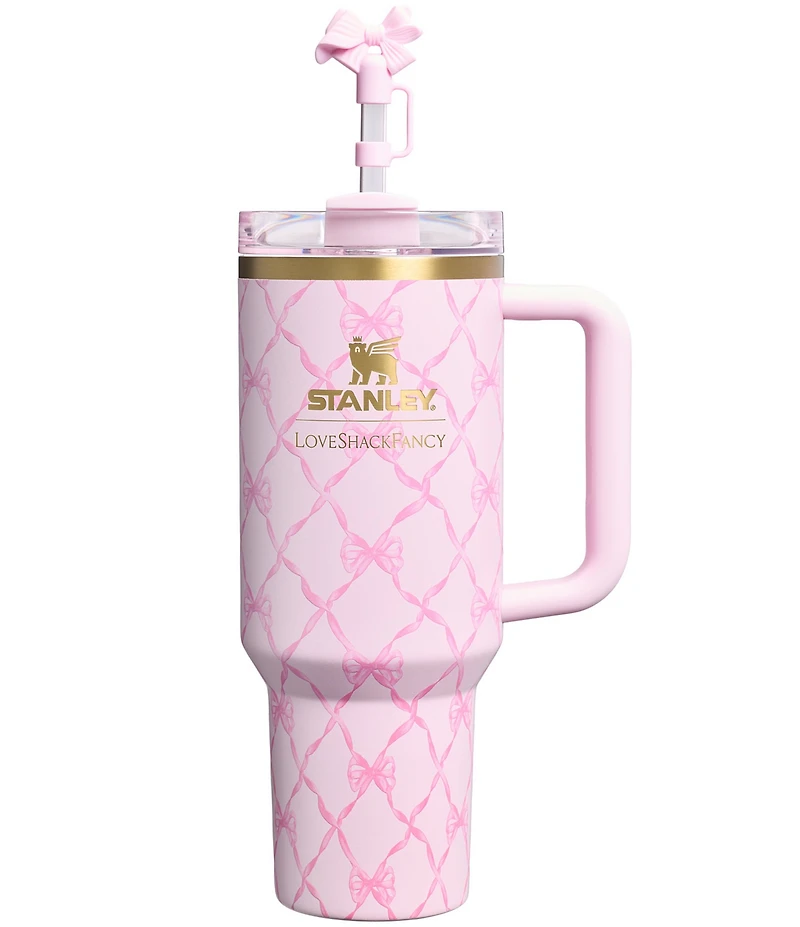 Stanley x LoveShackFancy Baby Bow Quencher H2.0 FlowState™ Tumbler, 40 oz.
