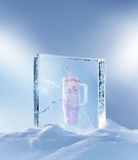 Stanley x LoveShackFancy Coquette Bow Chantilly Quencher H2.0 FlowState™ Tumbler, 40 oz.