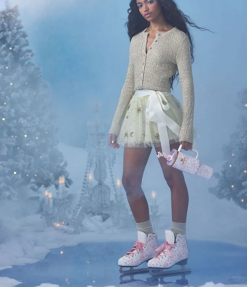 Stanley x LoveShackFancy Coquette Bow Chantilly Quencher H2.0 FlowState™ Tumbler, 40 oz.