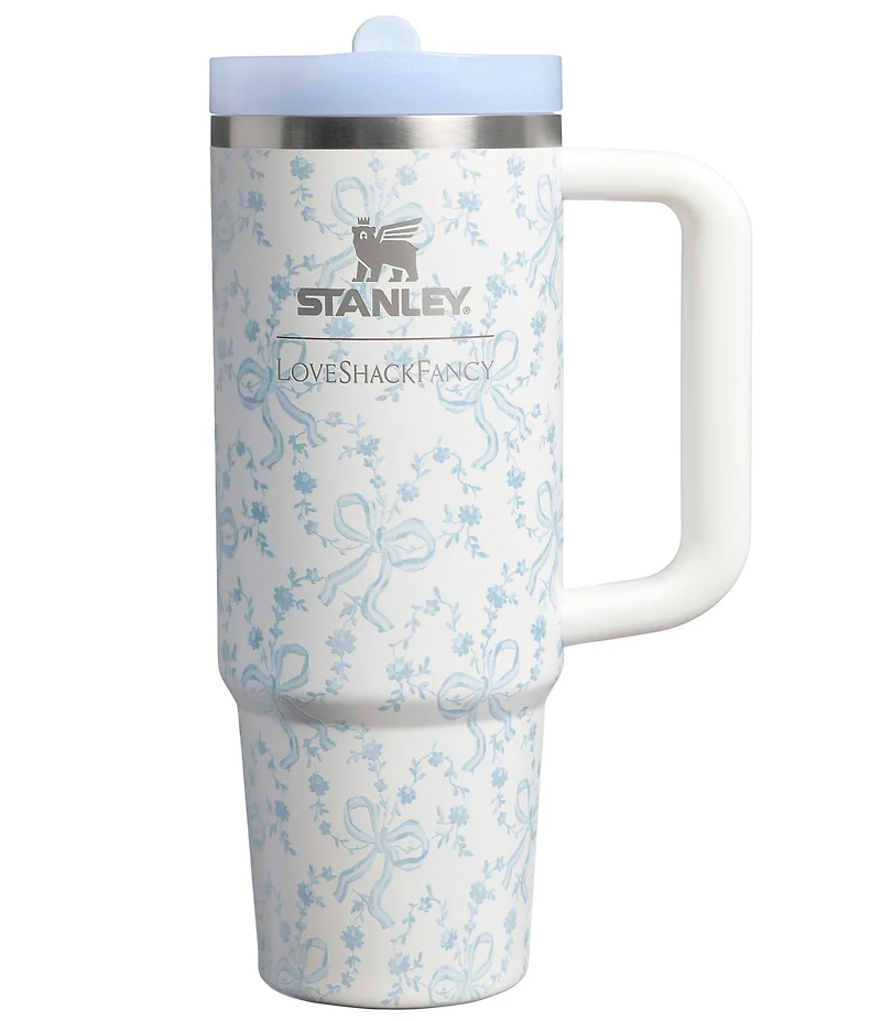 Stanley x LoveShackFancy Coquette Bow Quencher ProTour Flip Straw Tumbler, 30 oz.