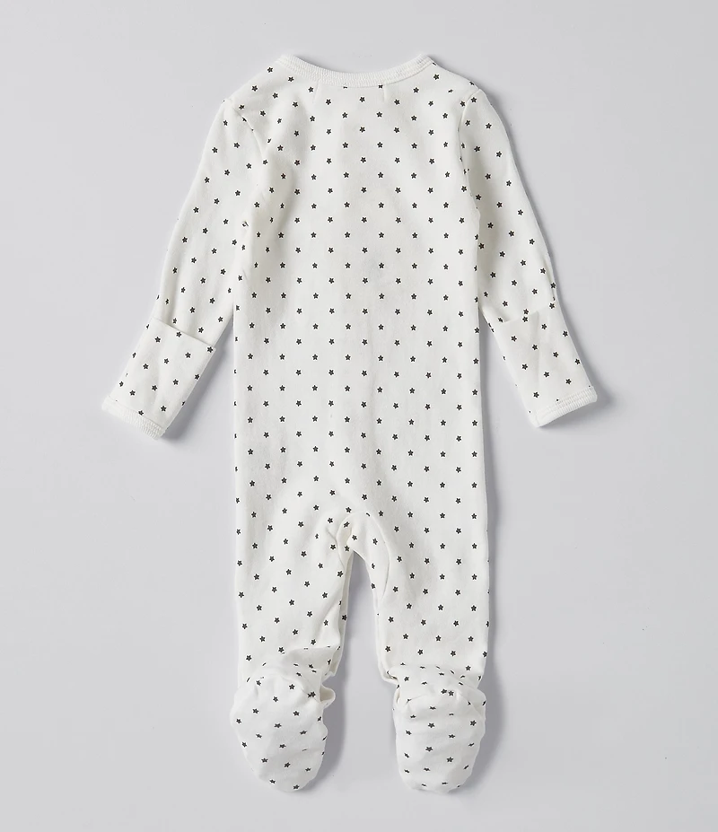 Starting Out Baby Star Print Footie Coverall