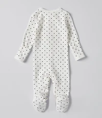 Starting Out Baby Star Print Footie Coverall