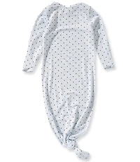 Starting Out Baby Boys Long Sleeve Star Print Sleep Gown & Hat Set