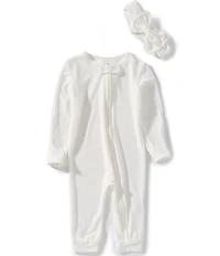 Starting Out Baby Girl Star Print Coverall