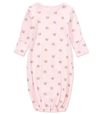 Starting Out Baby Girls Long Sleeve Bear Print Gown