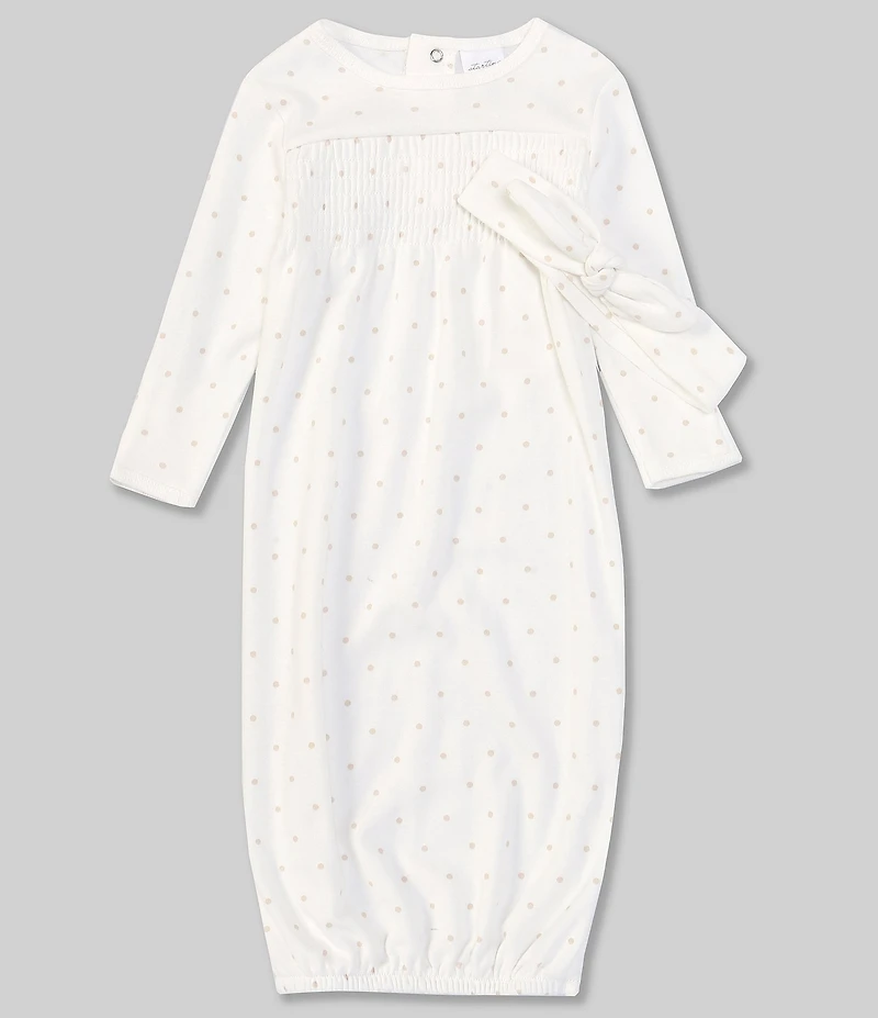 Starting Out Baby Girls Dotted Gown