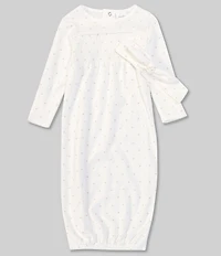 Starting Out Baby Girls Dotted Gown