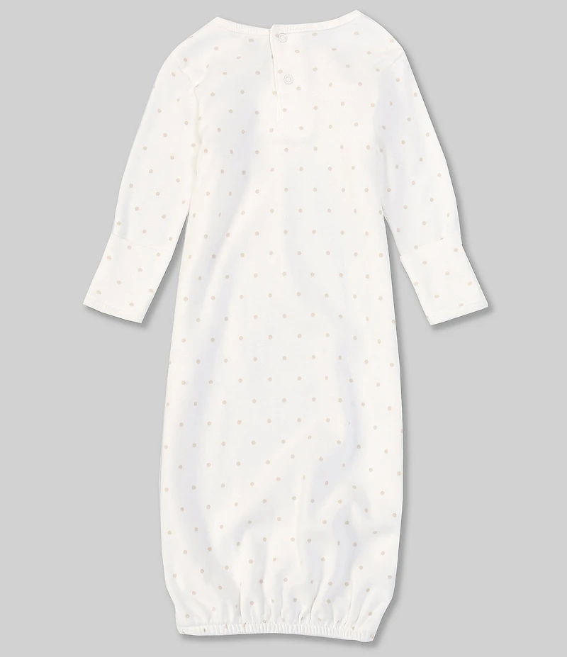 Starting Out Baby Girls Dotted Gown