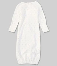 Starting Out Baby Girls Dotted Gown