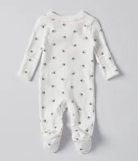 Starting Out Baby Girls Long-Sleeve Elephant Footie Coverall