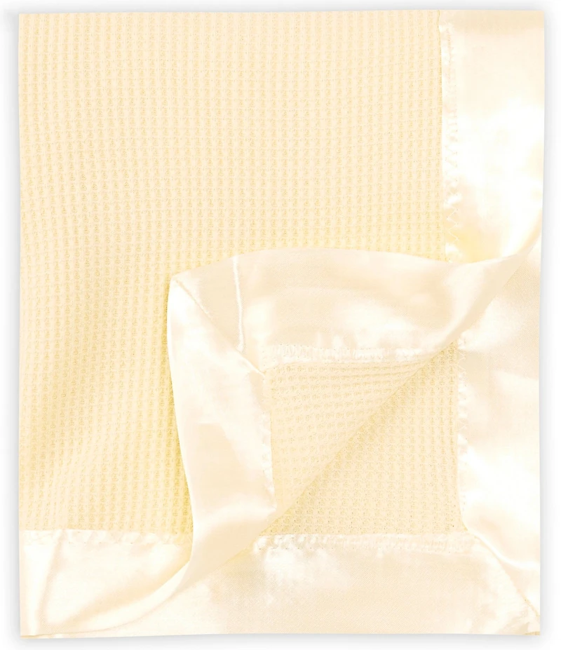 Starting Out Baby Satin-Trim Blanket