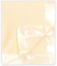 Starting Out Baby Satin-Trim Blanket