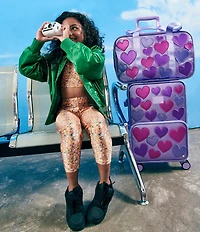 STATE Bags 3D Hearts Logan Carry-On Suitcase
