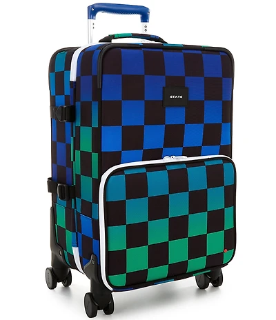 STATE Bags Checkerboard Logan Carry-On Suitcase