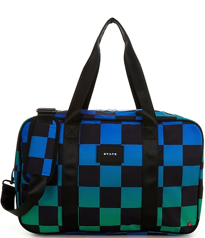 STATE Bags Checkerboard Rockaway Duffle Bag