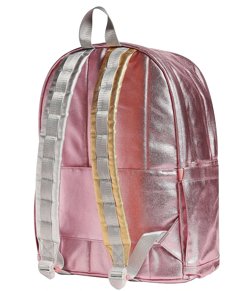 STATE Bags Kids Kane Pink/Silver Double Pocket Large Backpack
