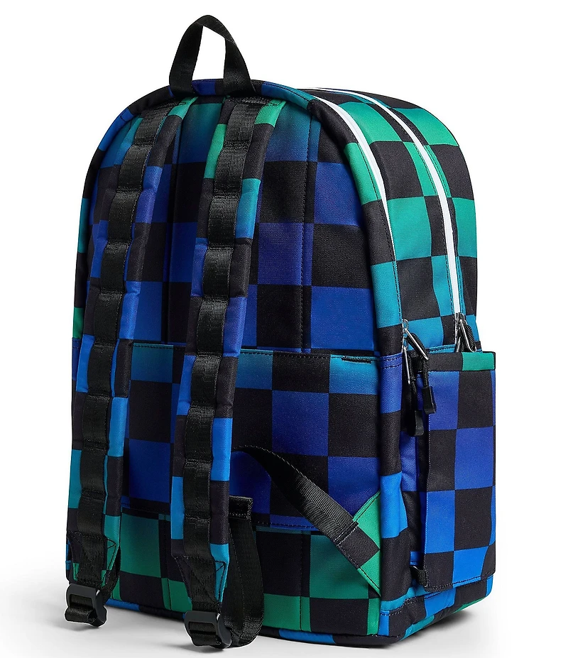 STATE Bags Kids Kane Checkerboard Double Pocket Backpack