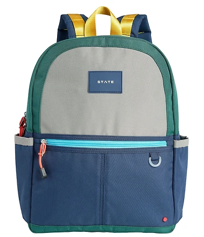 STATE Bags Kids Kane Green/Navy Backpack