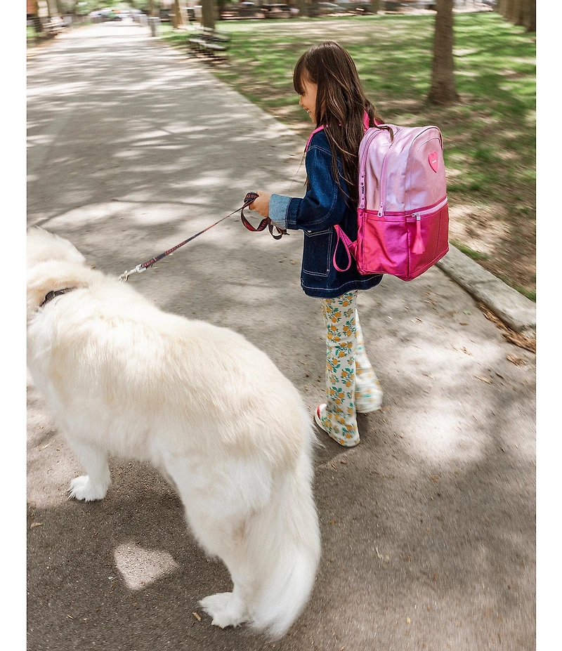 STATE Bags Kids Kane Pink/Hot Pink Double Pocket Backpack