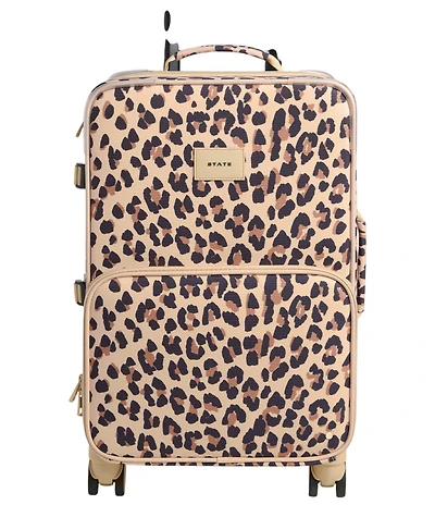 STATE Bags Leopard Logan Carry-On Suitcase