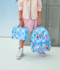 STATE Bags Rodgers Blue Check Charm Lunch Box