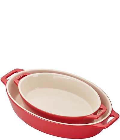 Staub 2-Piece Oval Baking Dish Set