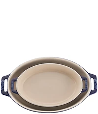 Staub 2-Piece Oval Baking Dish Set