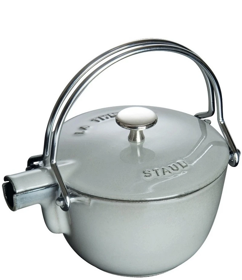 Staub Cast Iron 1-Qt Round Tea Kettle
