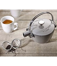 Staub Cast Iron 1-Qt Round Tea Kettle