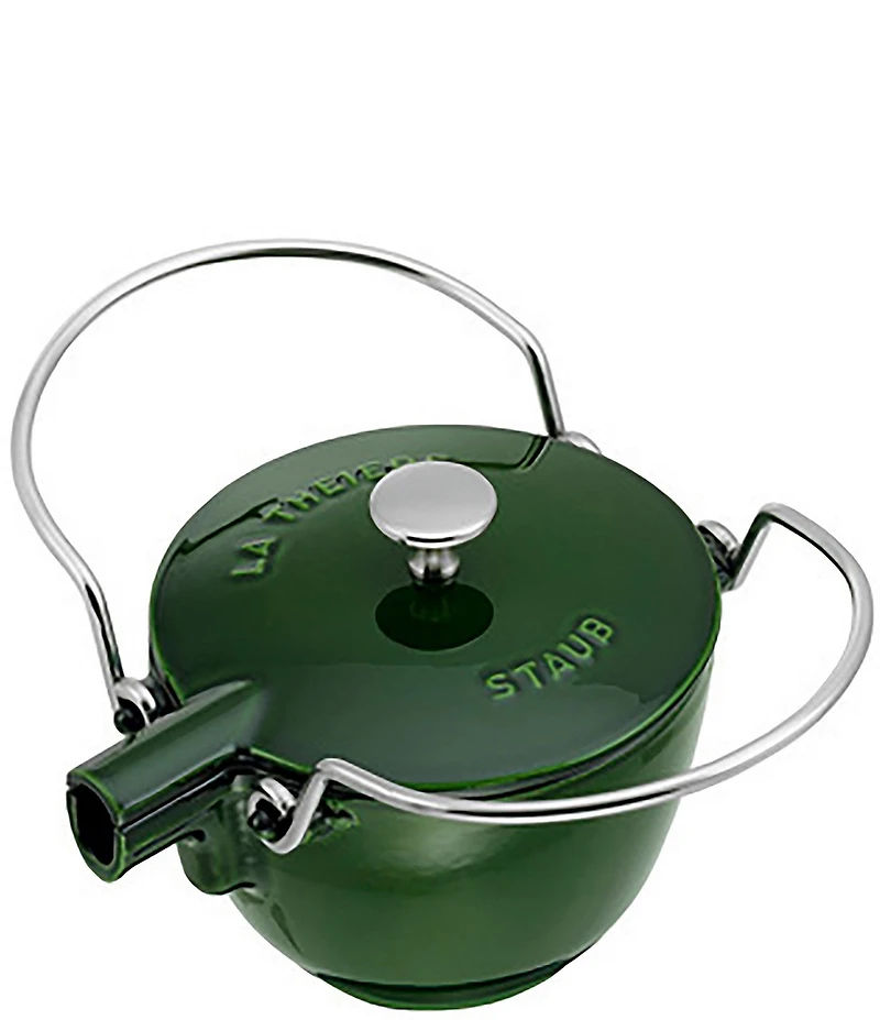 Staub Cast Iron 1-Qt Round Tea Kettle