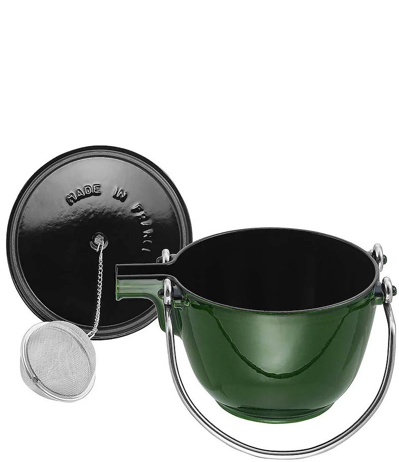 Staub Cast Iron 1-Qt Round Tea Kettle