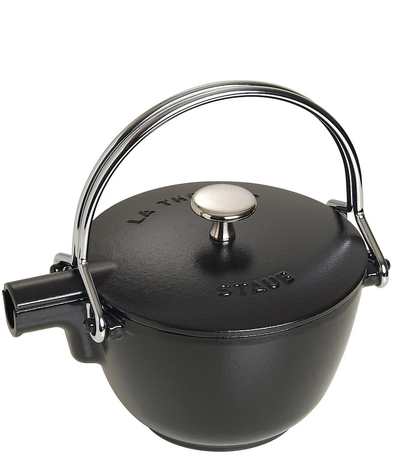 Staub Cast Iron 1-Qt Round Tea Kettle