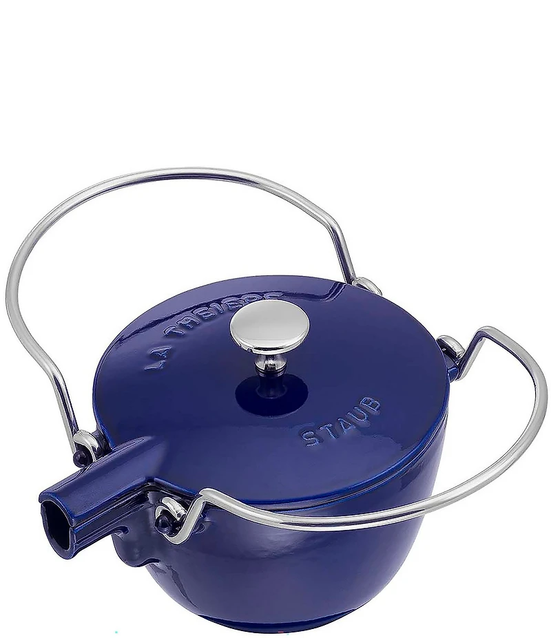 Staub Cast Iron 1-Qt Round Tea Kettle
