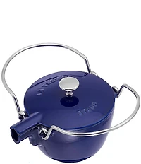 Staub Cast Iron 1-Qt Round Tea Kettle