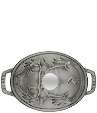 Staub Cast Iron 1.1-Qt. Oval Pig Dutch Oven