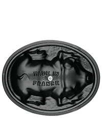 Staub Cast Iron 1.1-Qt. Oval Pig Dutch Oven