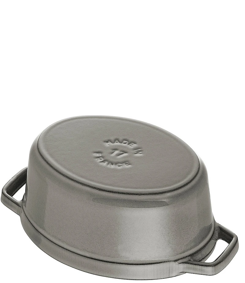 Staub Cast Iron 1.1-Qt. Oval Pig Dutch Oven