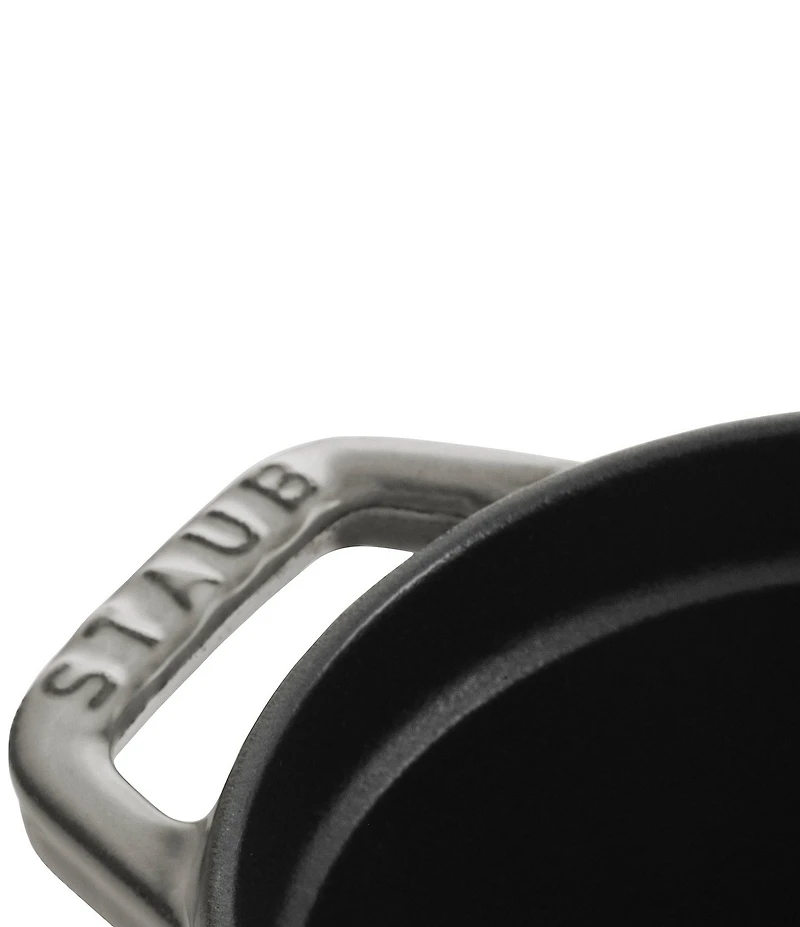 Staub Cast Iron 1.1-Qt. Oval Pig Dutch Oven