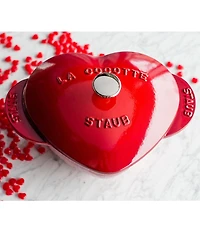Staub Cast Iron 1.75-Quart Heart Cocotte