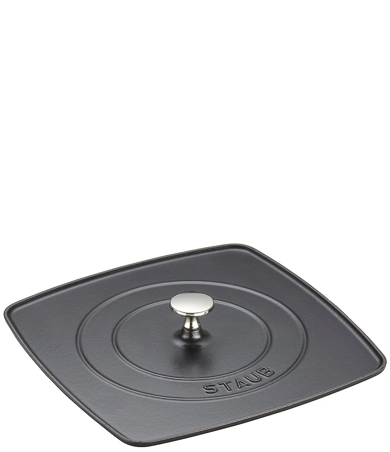 Staub Cast Iron 10.3-inch Square Grill Press