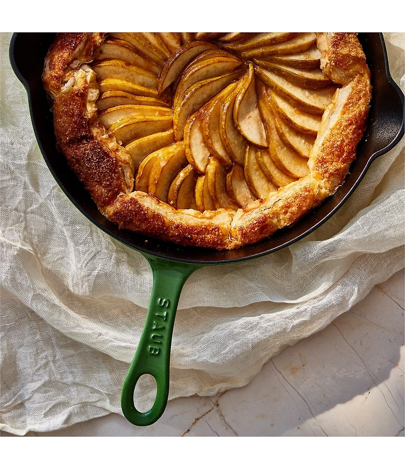 Staub Cast Iron Traditional Deep Skillet, 11 in.
