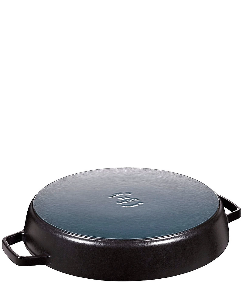 Staub Cast Iron 13-inch Double Handle Fry Pan